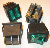  (нов) Двигатель для вертикального (ручного) пылесоса  120W 22,2V DC-545 (7.5 / 2.5 / 8.8cm)