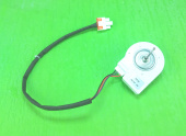 Мотор (двигатель) вентилятора ZW-58 12V 3.0W 1950RPM шток d3.15; L43 для холодильника Samsung 