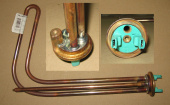 ТЭН фланец RCF 1,2 кВт. (1200 Вт. / 230 В.) RCF OR M PA M5 1200W 230V (MTS 816716)