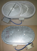 Электроконфорка стеклокерамика D=140mm, 2000 / 1100W, (Gorenje) с расширенной зоной (под "утятницу") (Ceika 2702433841)