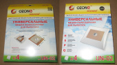 Пылесборники OZONE microne UN-02 синт. универс. (4 шт.) размер картона: 120х190 мм, d 50мм.