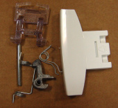 Ручка дверцы люка для стиральной машины WHIRLPOOL / ARDO в комплекте (481949878432 / 719004900)