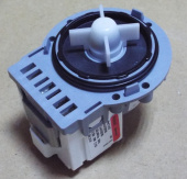 Насос стиральной машины 3 винта ASKOLL 30W алюминиевая обмотка без улитки клеммы раздельно сзади (63