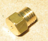Форсунка (жиклер, сопло) d  87 М6 (резьба 0,75) (сжиженный газ, G30 p=30mbar) (горелка большой мощн