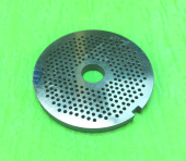 Решетка для промышленной мясорубки МИМ-600, МИМ-600М, МИМ-500 (БЕЗ БУРТА) № 1 (3 мм.)