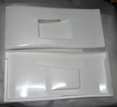 ARISTON Панель ящика (НТО) (PANEL DRAWER - WXH 440X197 WHITE) (Merloni 076116 с 075595, 076117, 0819