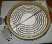 Электроконфорка стеклокерамика D=200mm, 1700W, простая (Merloni 139053) (Celka 2000734810)