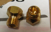 Форсунка (жиклер, сопло) d 54 М6 (резьба 1,0) (сжижиный газ). D=54 (Merloni 022963)