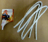 Шнур (уплотнитель) термостойкий (L-2м, стекловолокно до 550*С, d-8мм) для каминов и печей (02120460)