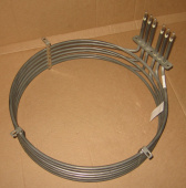 ТЭН-Б Б3-9000W (ТЭН Б-9000W/220V круглый d395мм) (нерж.) (ABAT 9KW 230V 08/11) (120000060012 вз 6011