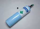 Фреон / Refrigerant R-134а (Баллон 0,600 кг. с клапаном и вентилем)  (3313)