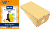 Пылесборники VESTA BS-01 для пылесоса BOSCH / SIEMENS бумажные (5шт)