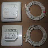 Термостат MENRED RTC 70.26 ( 5 - 50*С ) (220В 16А белый) (Непрограммируемый с выносным датчиком) (область применения - "теплый пол" и др)