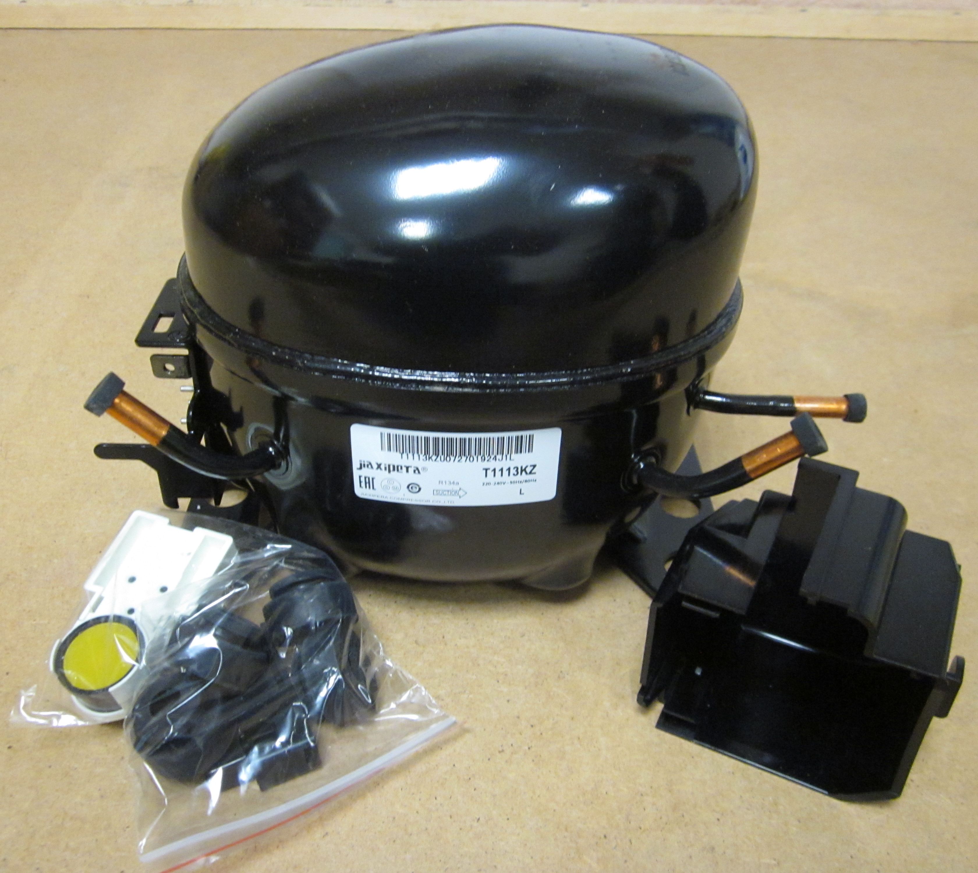 Мотор компрессор JIAXIPERA N1113GZ для холодильника (R134a, 158Вт. при -23,3°C)