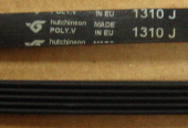 Ремень поликлиновый 1310 J5 (EL1310J5 / 5PJ1310) (hutchinson POLY-V BELT / Megadyne - черный) Merlon