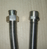 Сильфонная подводка для газа. 3/4" L-1,2m г/ш TUBOFLEX Россия