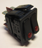 Рокерный переключатель C6003P/C6003PL (16(4)А 250VAC) (Arcolectric)