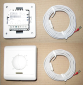 Термостат MENRED RTC 85.26 ( 5 - 50*С ) (220В 16А белый) (Непрограммируемый с выносным датчиком) (об