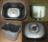 Ведро (форма) для хлебопечки TEFAL (OW400100 / SS-187116)