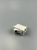 (нов) Рокерный переключатель KCD3 с подсветкой ON-OFF, серый, узкий 16A-250V 