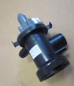 Насос для стиральной машины LG 40W с улиткой в сборе клеммы раздельно сзади (215422 / 5859EN1004B / 