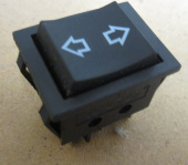 Выключатель рокерный (клавишный) KCD4 15A 250В (6 контактов) (005)
