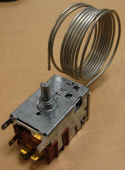 Терморегулятор холодильника Danfoss 077B3241 "Danfoss" L-1.5 m. (аналог RANKO K59 / ТАМ 133-1М-99-1,5-4,8-1-А) (Merloni 851117)