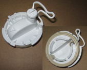 Cливная пробка, фильтр для стиральной машины ELECTROLUX / ZANUSSI / AEG (1323823037 / 1323823011 / 1