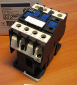 9-амперный контактор, один вспомогательный NO контакт LC1-D0910-220VAC (023333)