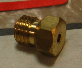 Форсунка (жиклер, сопло) d 116 М6 (резьба 0,75) (природный газ) (Merloni 052940)