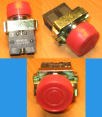 Кнопка 3SA8-BP42 (N/С) (мет. корпус)
