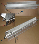 ТЭН Оребренный 750 + 1500Вт. Алюминиевый нагревательный элемент "TIMBERK-TB-05-083" 750 / 1500W 220V