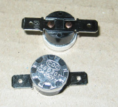 Термостат KSD301 t - 180*С, тип "W/O BHL", NA - контакты Нормально РАЗОМКНУТЫ !!!, W/O BHL без фланц