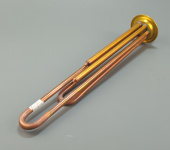 ТЭН фланец RF d-64 мм. - 2,0 кВт. (1,3 + 0,7) PREMIUM тип RF (Thermowatt) (медный) (3402079 / 066052