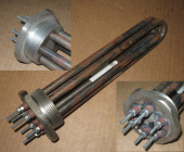 ТЭН Б (СЭВ) G2" Водяной  6,0 кВт. (ТЭНБ-6,0 P 380) (углер. сталь) D-2" (59,6мм)