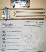 ТЭН 1950 Вт L-240 mm для стиральной машины ELECTROLUX с отверстием под датчик (1325347001 / 13210203