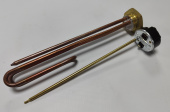 ТЭН водонагревателя, тип: RDT 2,5 кВт (2500W) (К) резьба D-42mm (в сборе)("не под анод") (00801816) с терморегулятором