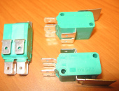 Микропереключатель MSW-06-1 on-on (10A/250VAC) KW3-OZ-2 / KK-16D-25R0