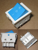 Рокерный переключатель KCD-4 On-Off-On для м/р Ротор, Дива, Чудесница(одно положение On -  нефиксиро