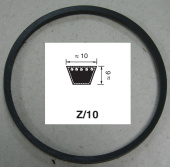 Ремень клиновой профиль Z (0) - 480 Е (Евго) (SM007)