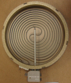 Электроконфорка стеклокерамика D=200mm, 1800w, спираль D=180mm, простая (481231018889)