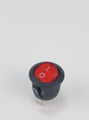 Переключатель клавишный (рокерный) IRS-101-9C ON-OFF 6A/250V красный