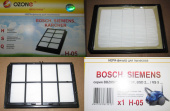 Фильтр HEPA для пылесоса BOSCH / OZONE H-05 (BBZ8SF1 / VZ54000 / EA41TEHNO)