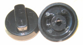 Брест / Гефест Ручка d 6 мм. (Брест 1457-01) (ЧЕРНАЯ)