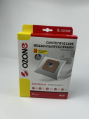 Пылесборники OZONE microne M-01 вз. E51, XIO для пылесоса ELECTROLUX синтетические (5 шт.)