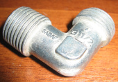 Уголок (gas elbow IS0228, parallel thread 1/2 ") (BOSCH 159907 вз. 423931)