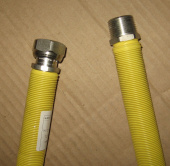 Газовая сильфоная подводка EMIFLEX, 3/4", в обол., L=1,0-2,0м, г-ш (26090У)