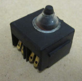 Кнопка (выключатель) HLT-125W-1 для УШМ (болгарки) ИНТЕРСКОЛ 125/750 (149A)