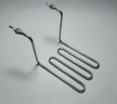 ТЭН для фритюрницы 2600W Angelo, Neff (d8.5, клеммы под разъем, межосевое 40мм, 21х16см)