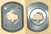 Merloni Накладка ручки переключателя электроплиты (Knob disc Grey / DUSCO MANOPOLA) (MERLONI 082492)